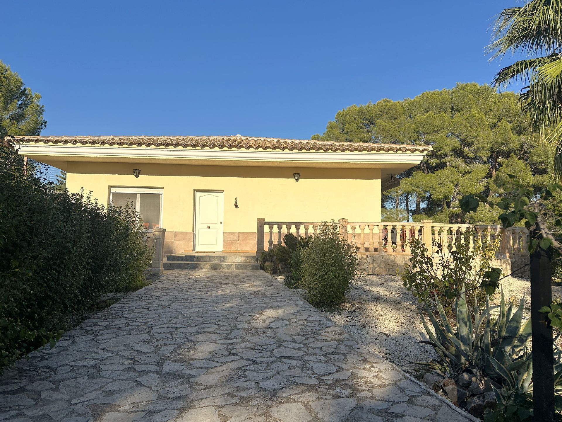 Exterior view of House or chalet for sale in L'Olleria  with Heating, Private garden and Storage room