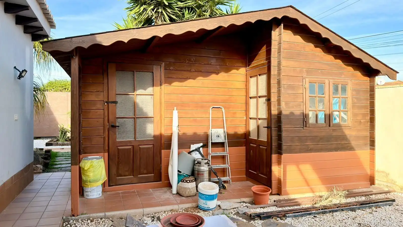 Garden of Houses for sale in El Campello  with Air Conditioner, Terrace and Swimming Pool