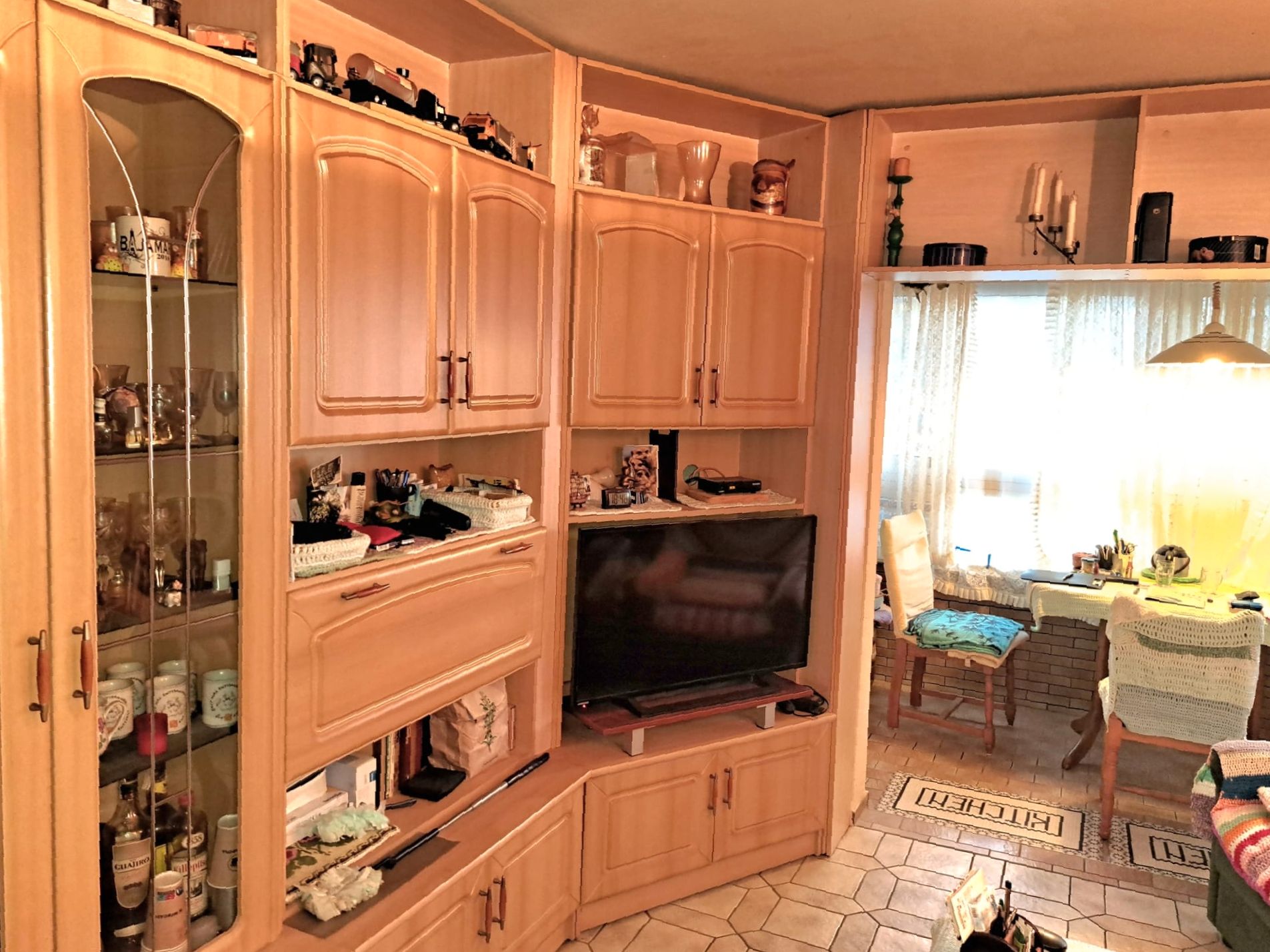 Cuina de Apartament en venda en San Cristóbal de la Laguna amb Moblat, Forn i Rentadora