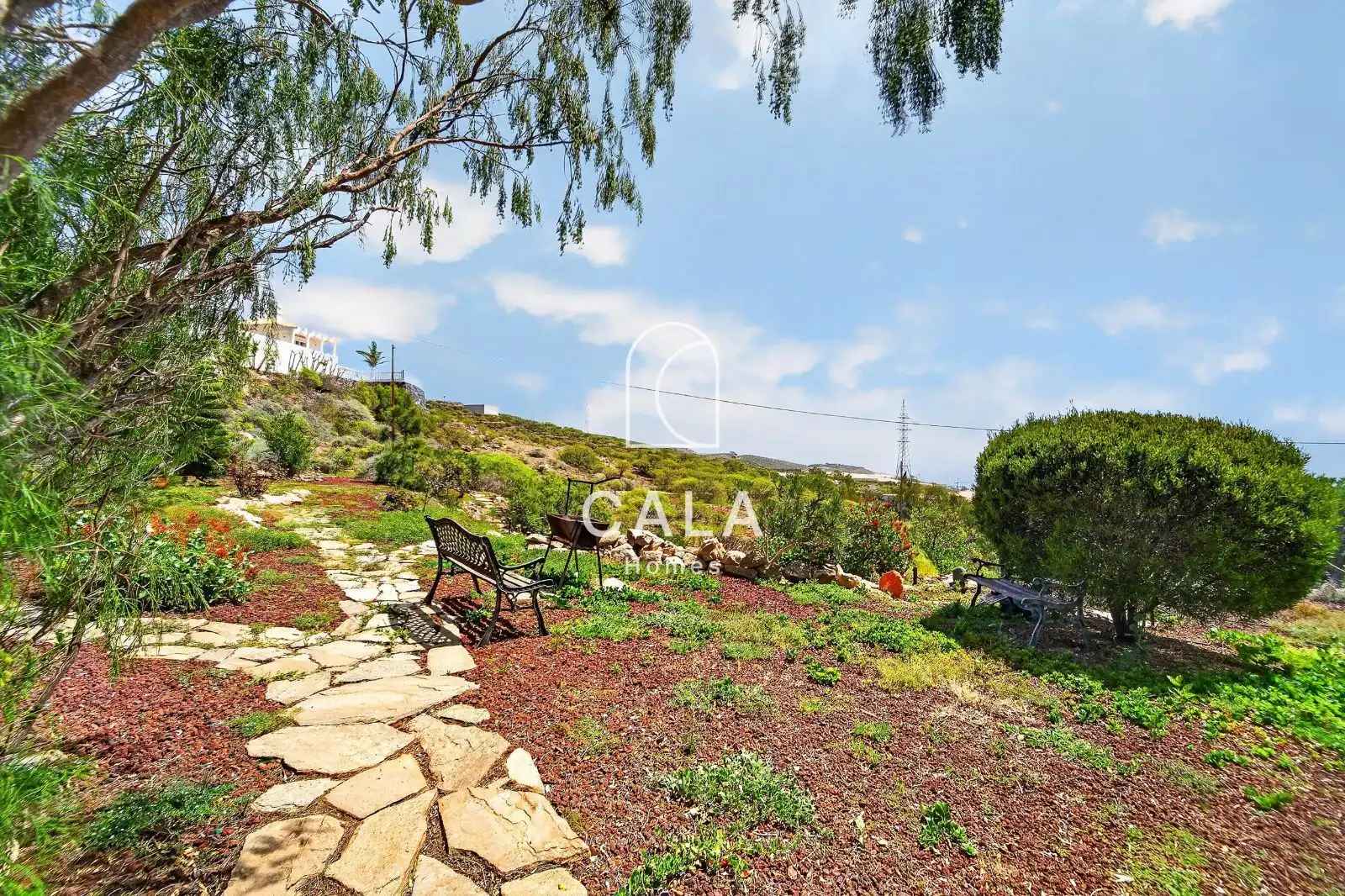 Jardí de Casa o xalet en venda en Guía de Isora amb Aire condicionat, Calefacció i Jardí privat
