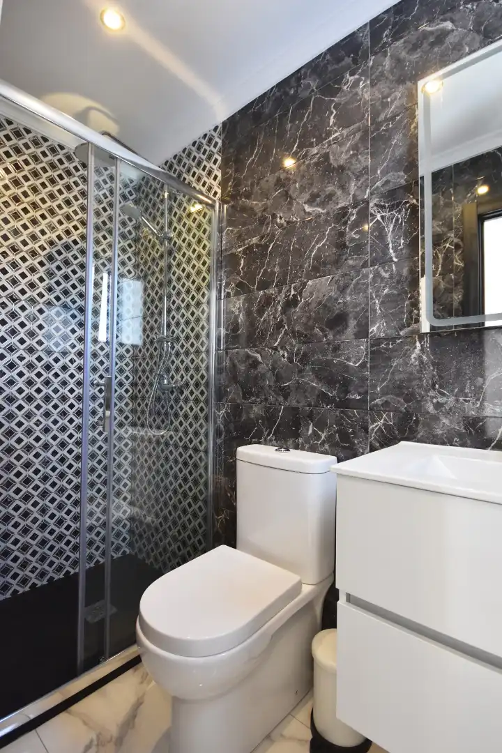 Baño de Casa o chalet en venta en Calpe / Calp con Aire acondicionado, Calefacción y Jardín privado