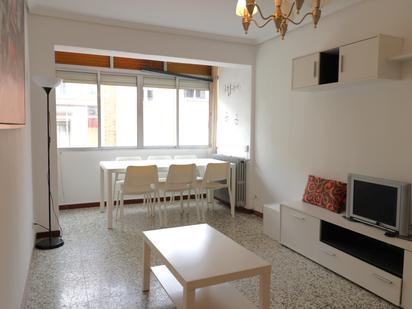 Living room of Flat for sale in Valladolid Capital  with Heating, Furnished and Balcony