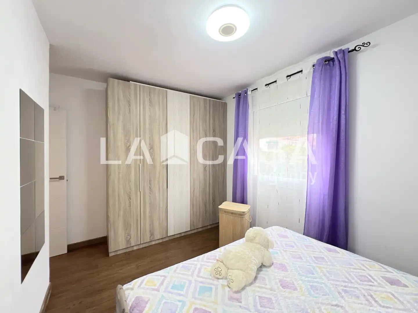 Bedroom of Flat for sale in Badalona  with Heating