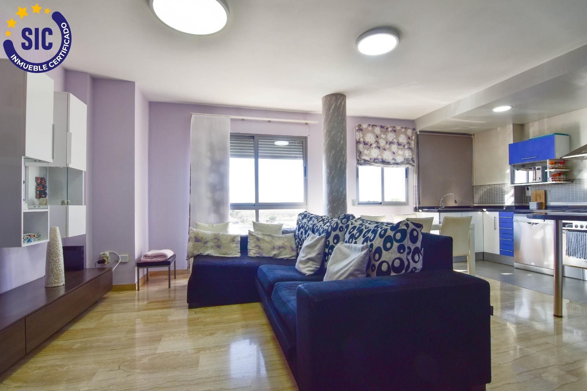 Sala de estar de Dúplex en venta en Catarroja con Aire acondicionado y Trastero