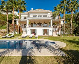 Garden of House or chalet to rent in Marbella  with Air Conditioner, Terrace and Swimming Pool