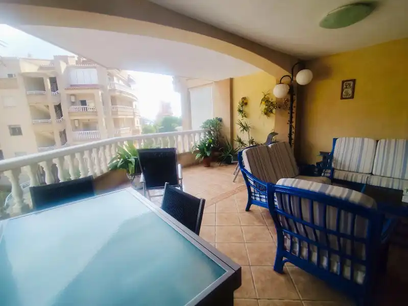 Terraza de Apartamento en venta en Cullera con Terraza, Trastero y Horno