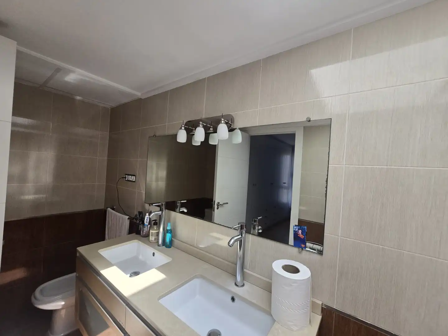 Bany de Casa o xalet en venda en Castellón de la Plana / Castelló de la Plana amb Aire condicionat, Calefacció i Jardí privat