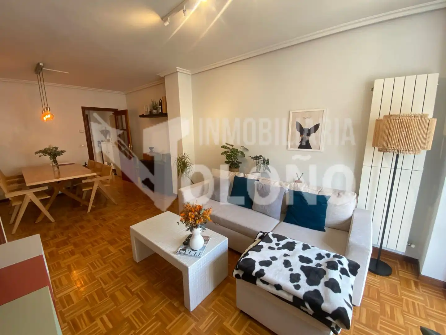 Sala de estar de Piso en venta en Labastida / Bastida con Calefacción y Amueblado