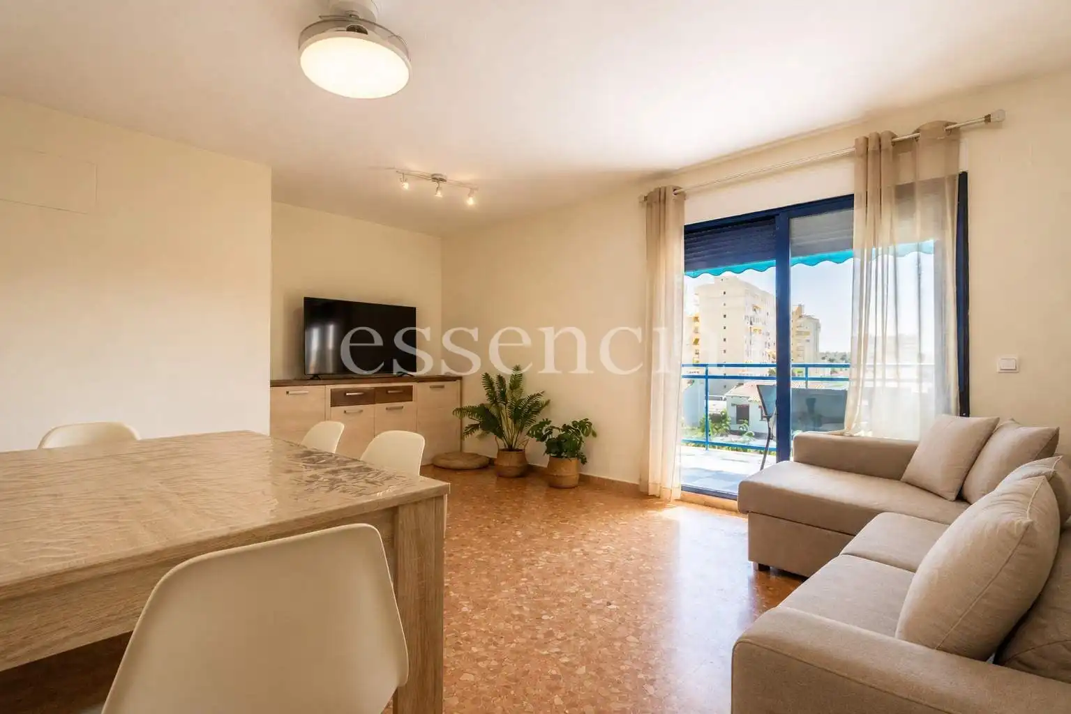 Sala de estar de Apartamento en venta en Gandia con Jardín privado, Terraza y Trastero