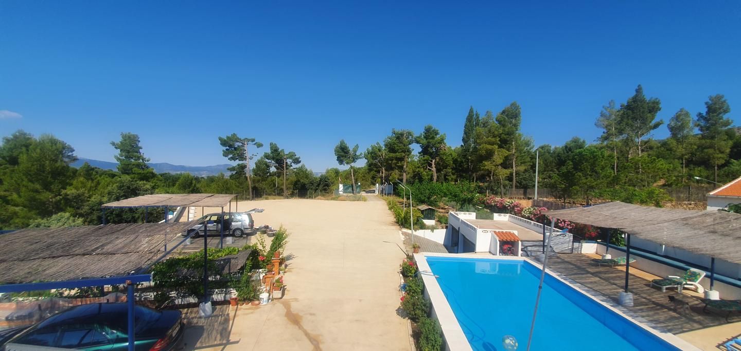 Jardí de Finca rústica en venda en Ibi amb Terrassa i Piscina