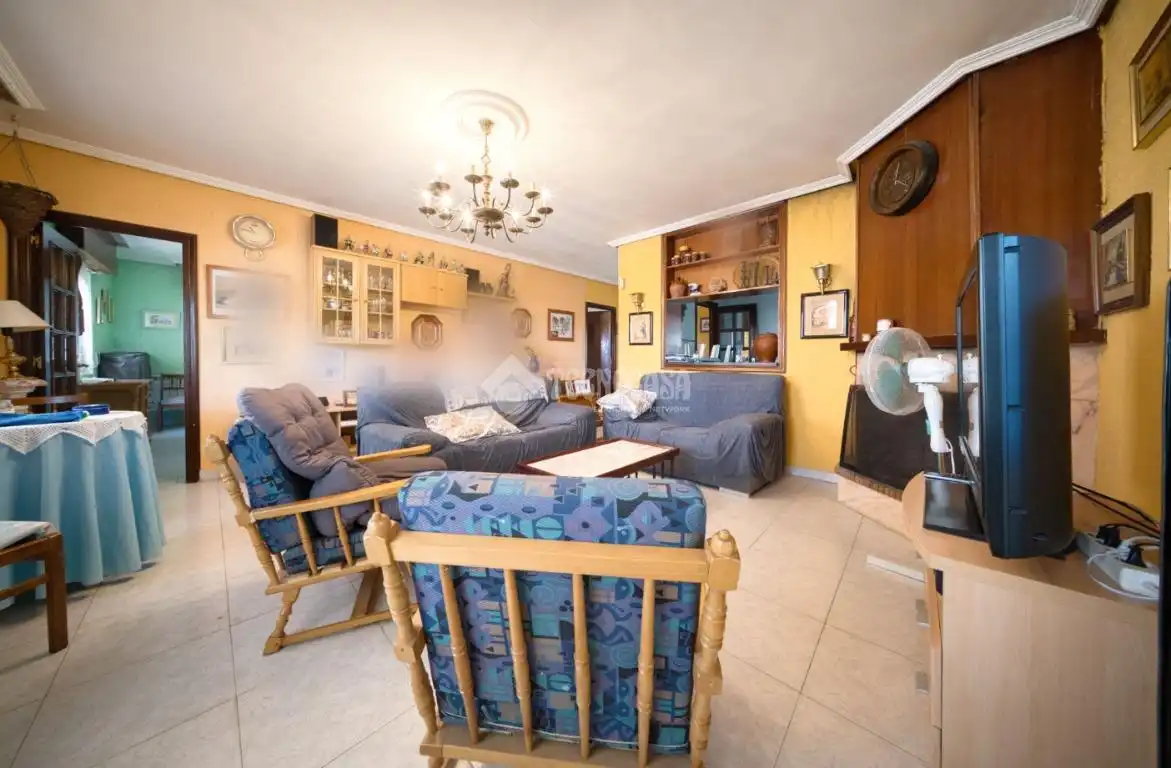 Living room of Houses for sale in Villanueva de Duero  with Heating and Swimming Pool