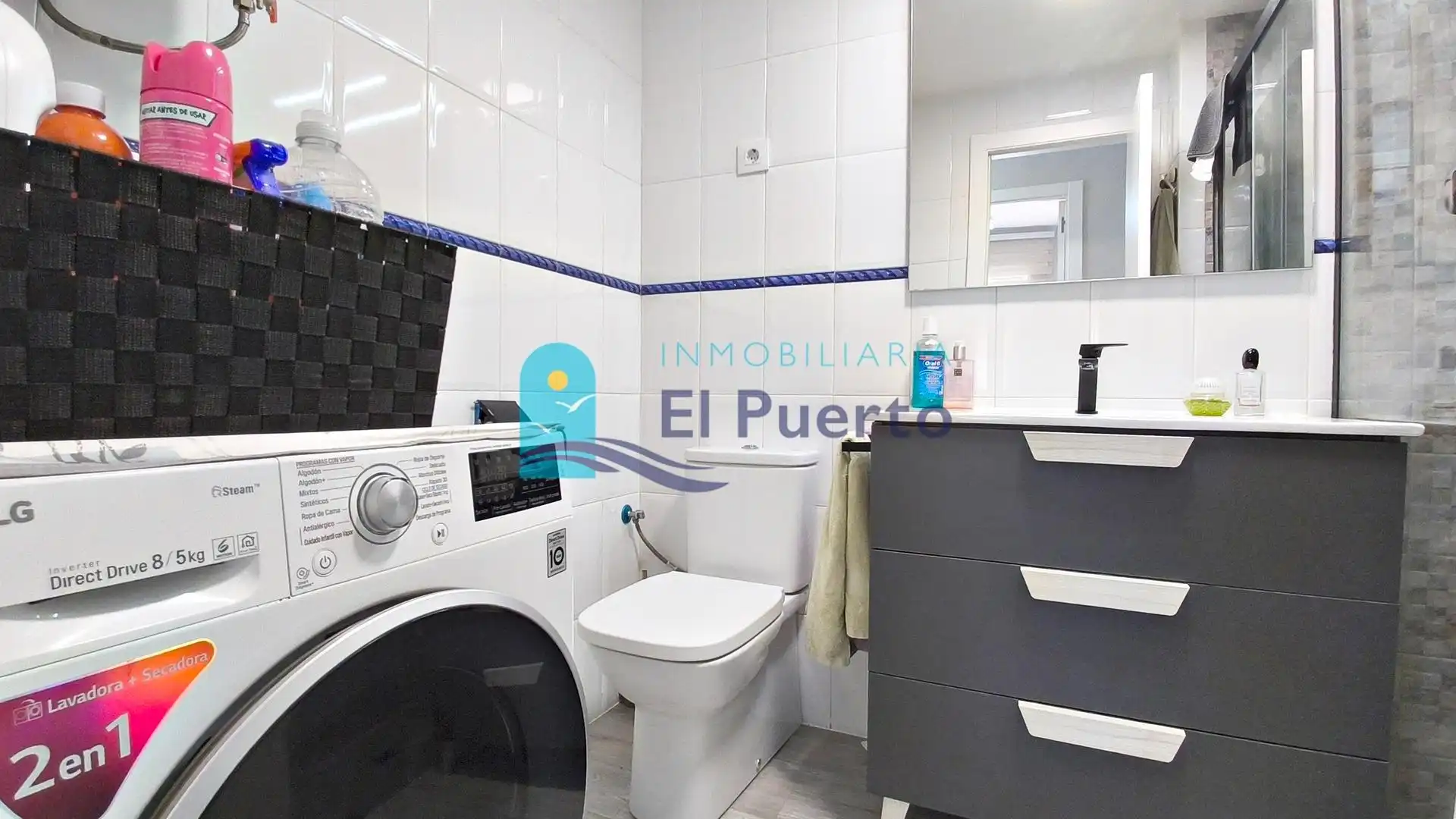 Bathroom of Apartments for sale in Mazarrón  with Air Conditioner, Heating and Furnished