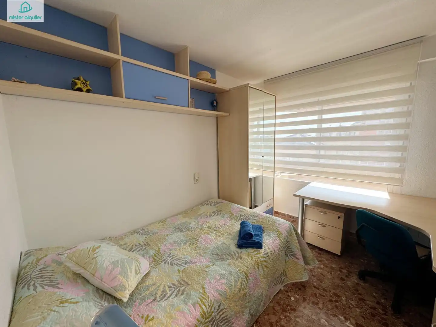Bedroom of Apartments for rent in El Campello  with Air Conditioner, Terrace and Furnished