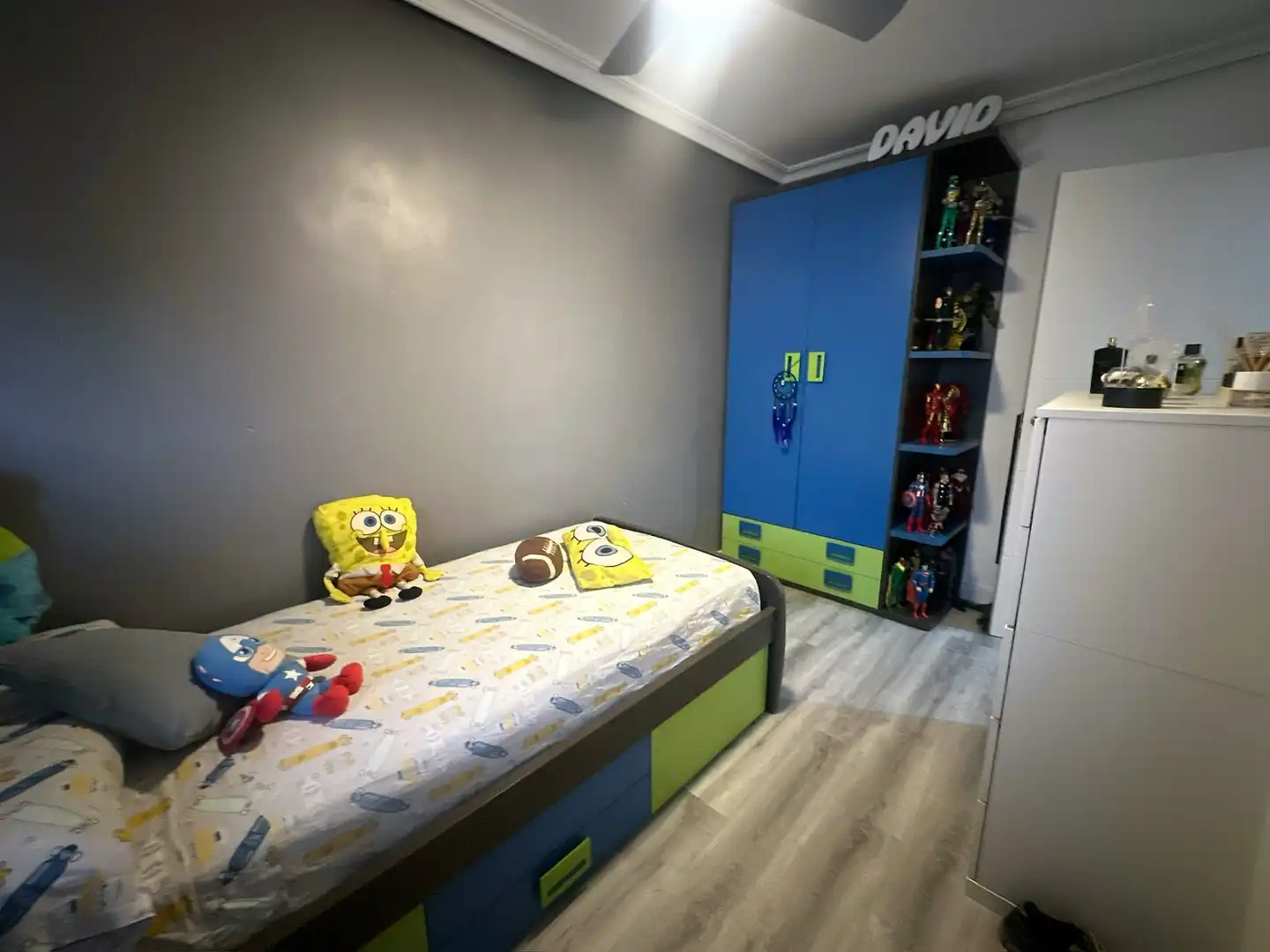 Schlafzimmer von Wohnung zum Verkauf in Fuenlabrada mit Klimaanlage, Heizung und Abstellraum