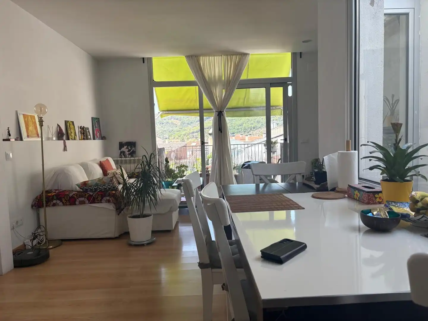 Sala d'estar de Casa o xalet en venda en La Garriga amb Calefacció, Parquet i Terrassa