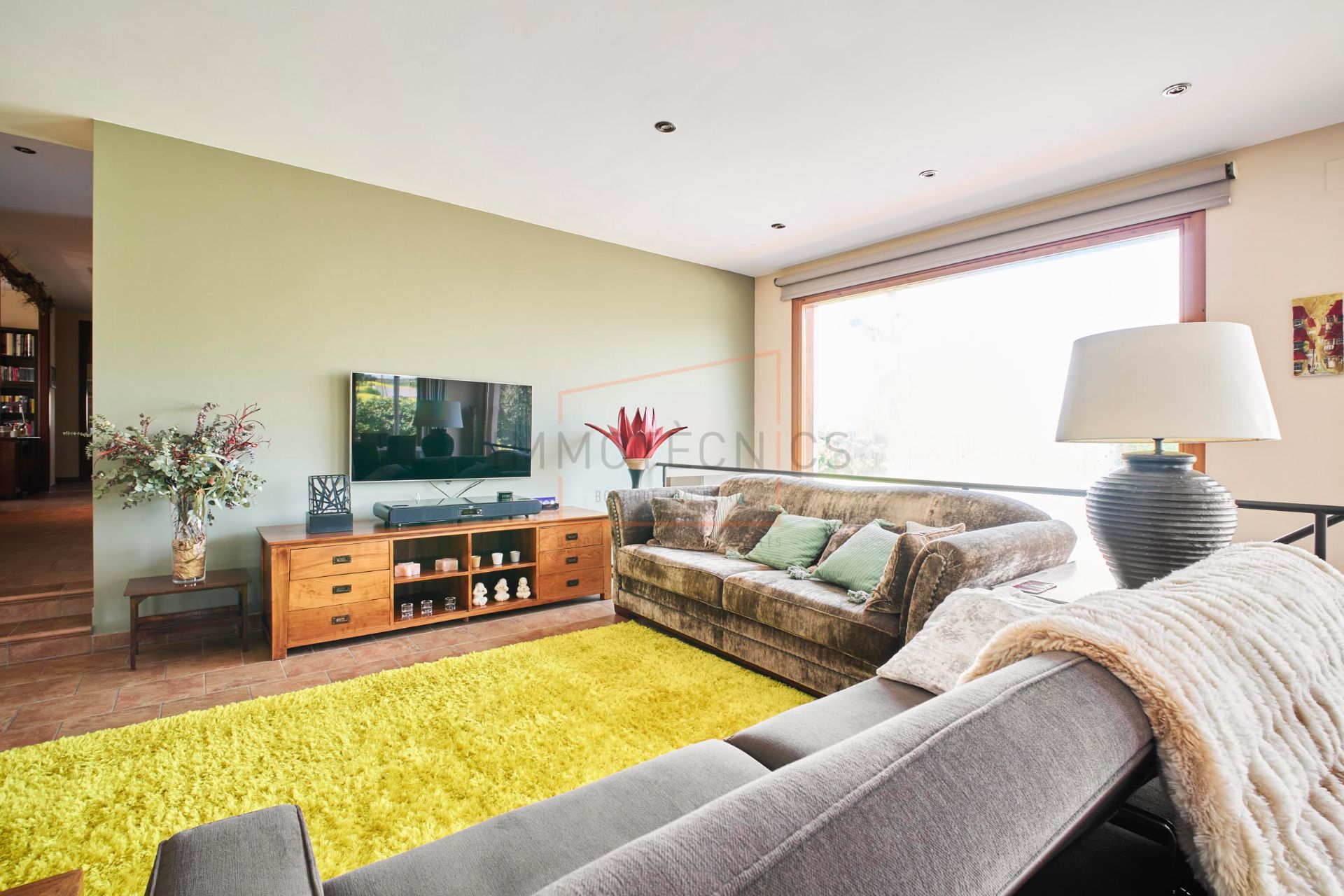 Living room of House or chalet for sale in Les Franqueses del Vallès  with Air Conditioner, Heating and Private garden
