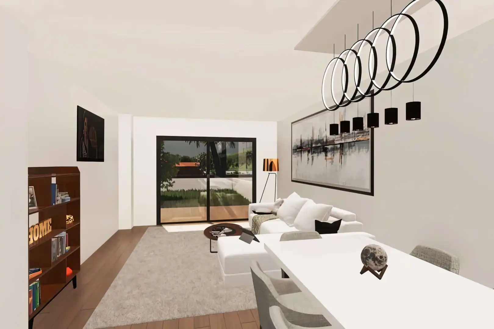 Living room of Flat for sale in Son Servera  with Heating, Furnished and Balcony
