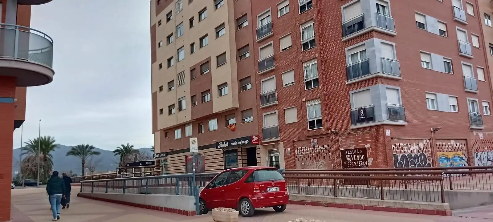 Vista exterior de Apartamento de alquiler en Murcia con Calefacción, Trastero y Amueblado