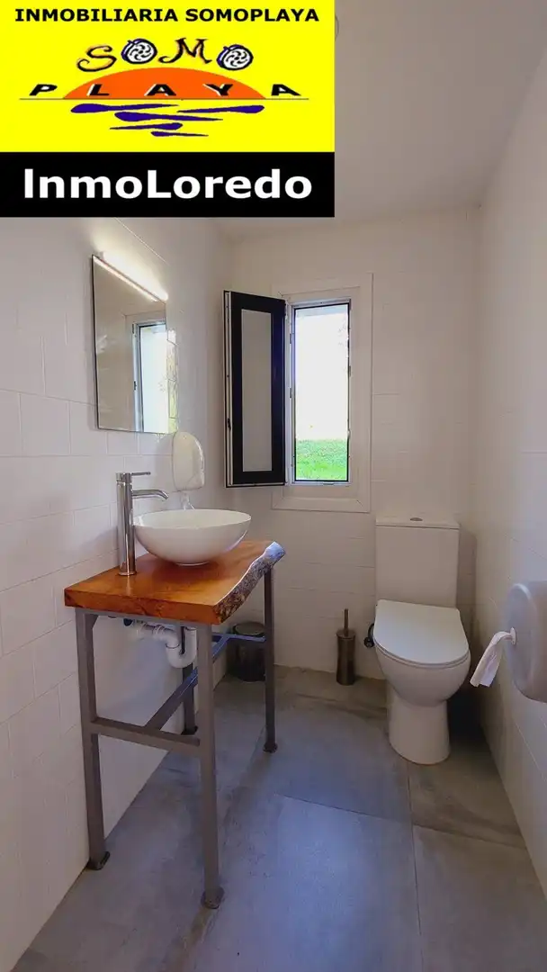 Bany de Casa o xalet en venda en Ribamontán al Mar amb Jardí privat