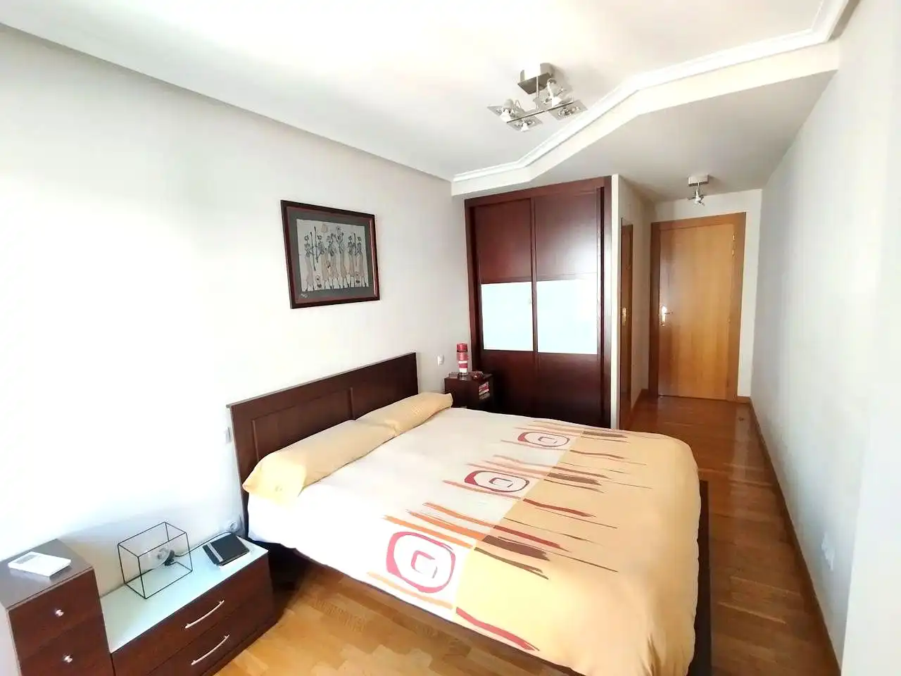 Schlafzimmer von Wohnungen zum Verkauf in Lardero mit Heizung, Parkett und Abstellraum