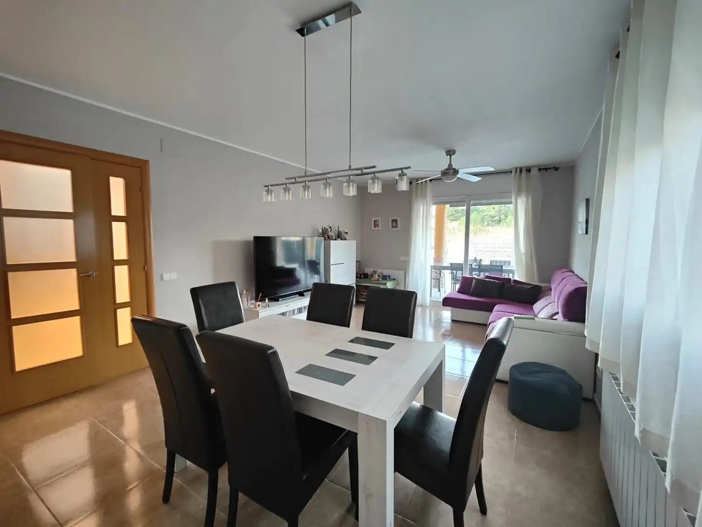 Comedor de Casa o chalet en venta en Cunit con Calefacción, Jardín privado y Terraza