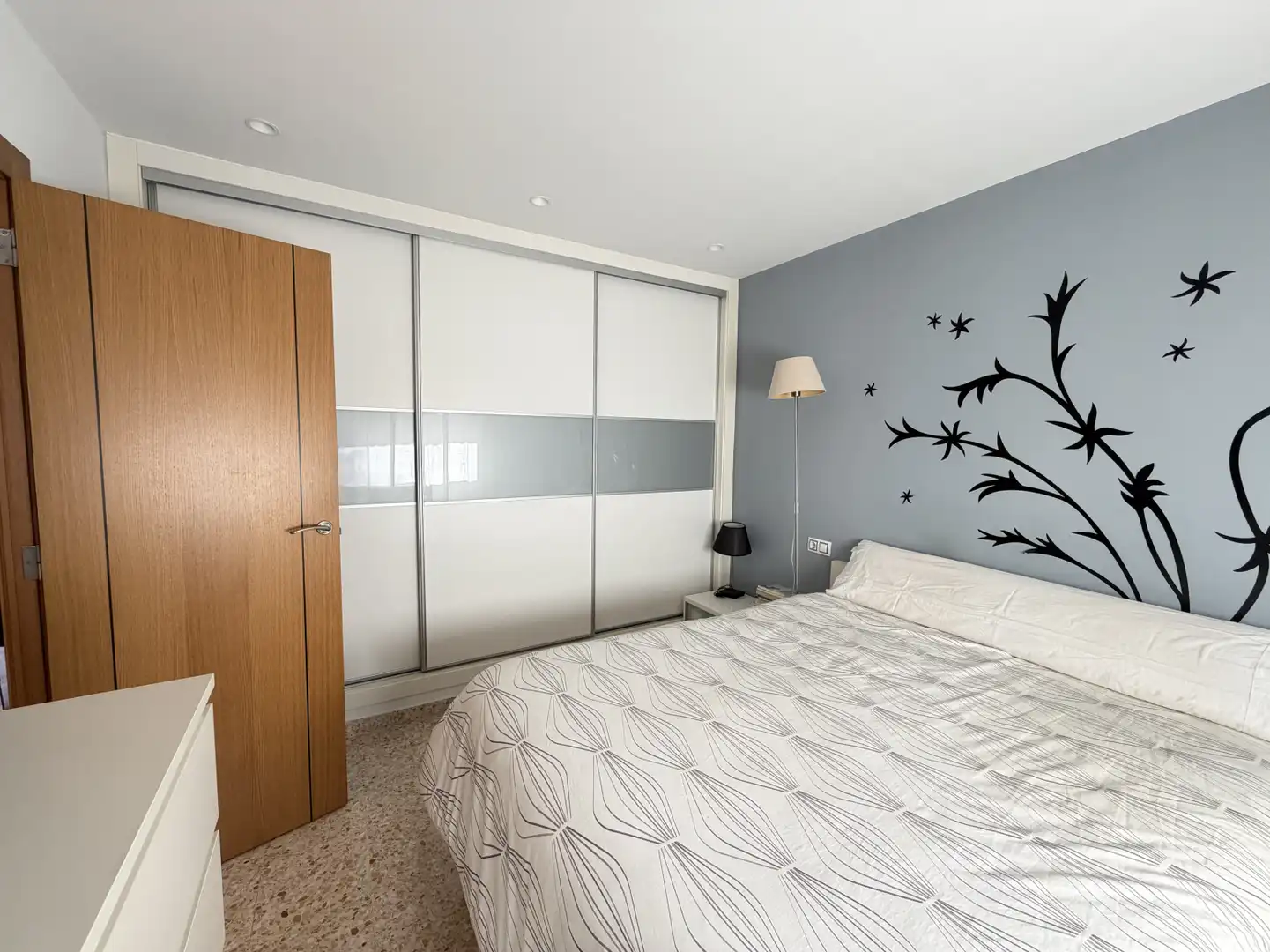 Schlafzimmer von Wohnung zum Verkauf in Rafelbuñol / Rafelbunyol mit Klimaanlage, Terrasse und Balkon