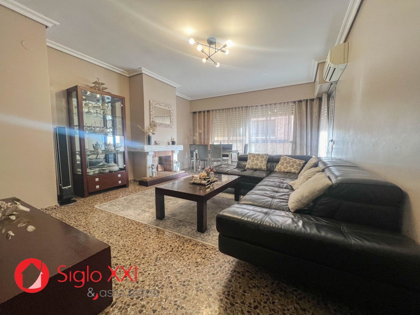 Sala de estar de Piso en venta en Burriana / Borriana con Aire acondicionado, Calefacción y Amueblado