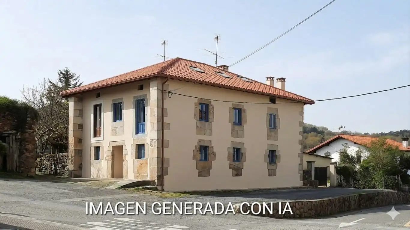 Vista exterior de Finca rústica en venta en Plentzia con Jardín privado