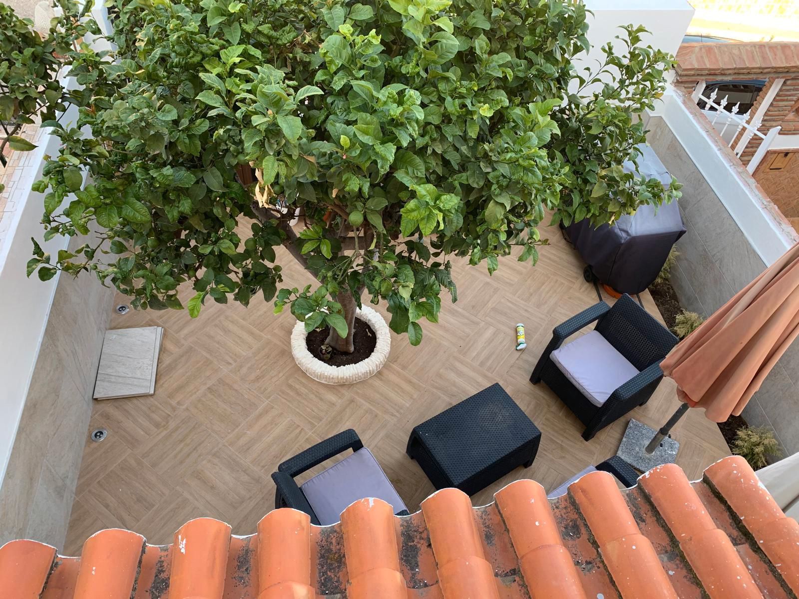 Terrassa de Casa adosada en venda en Benalmádena amb Aire condicionat, Terrassa i Moblat