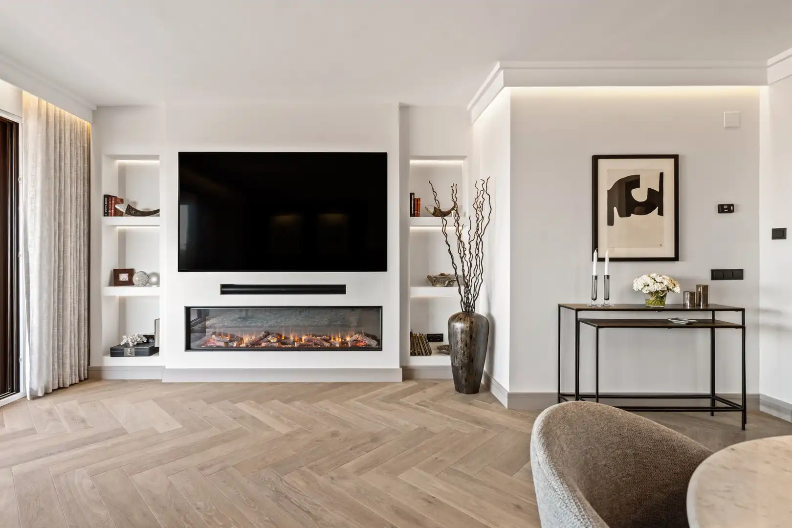 Sala de estar de Ático en venta en Estepona con Aire acondicionado, Calefacción y Terraza