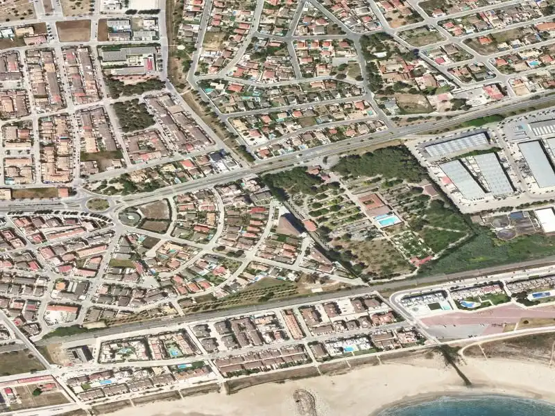 Vista exterior de Piso en venta en Cunit