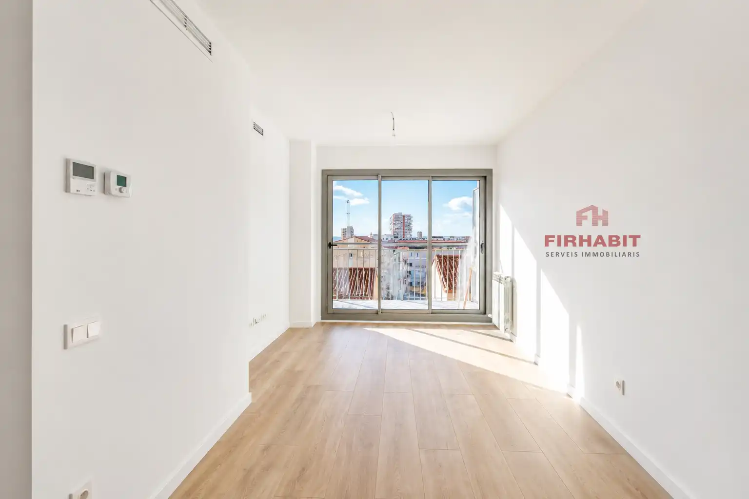 Bedroom of Flat for rent in Mataró  with Air Conditioner, Heating and Parquet flooring