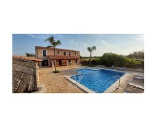 Swimming pool of House or chalet to rent in Santanyí