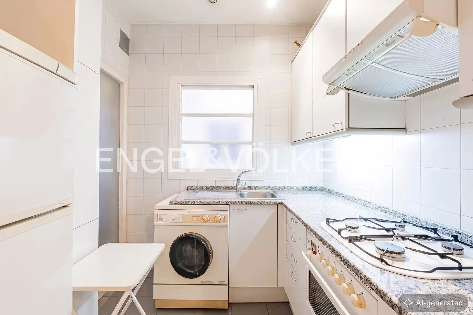 Kitchen of Flat for sale in Barcelona  with Heating and Parquet flooring