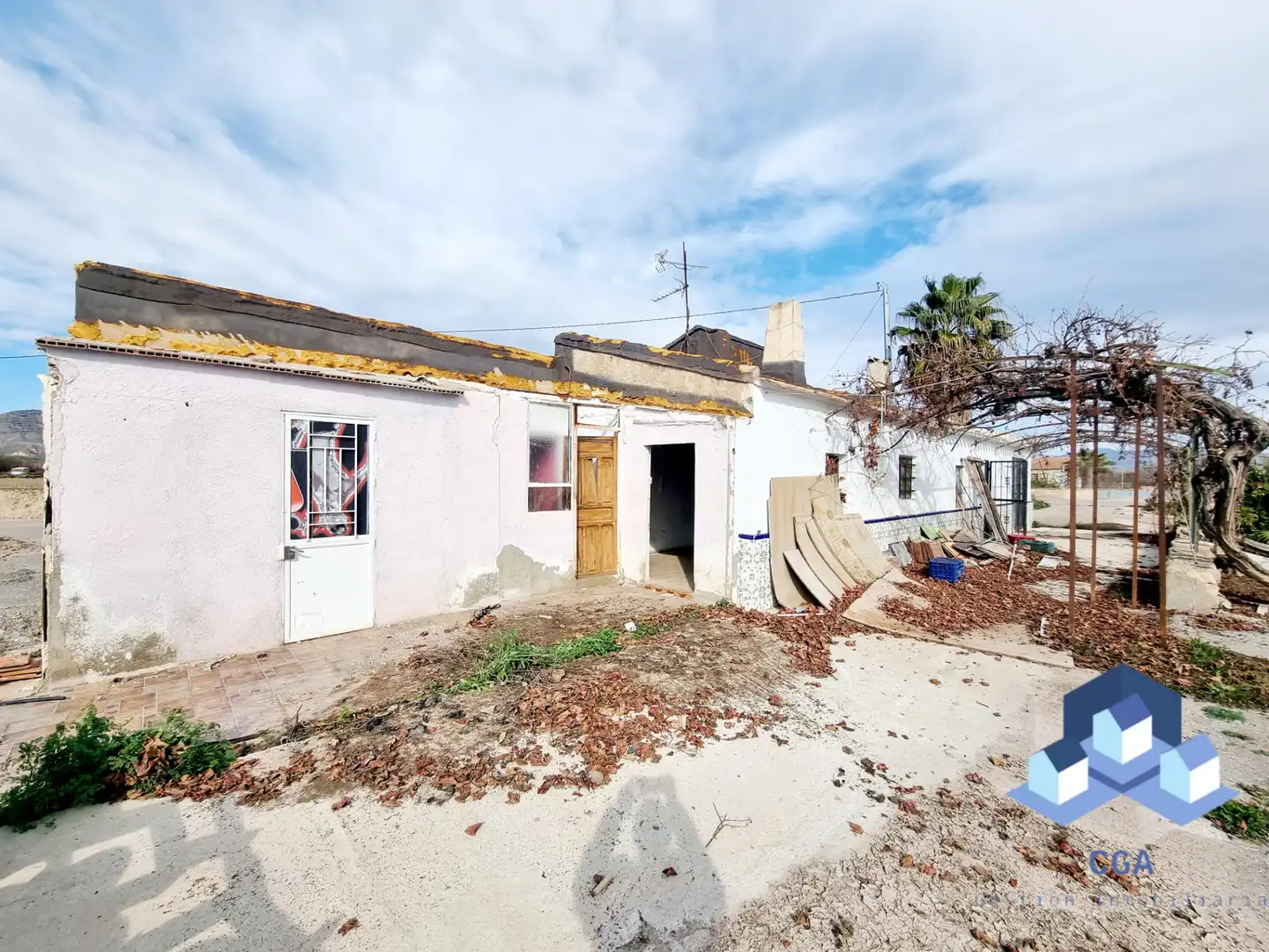 Vista exterior de Finca rústica en venda en Lorca amb Terrassa i Traster
