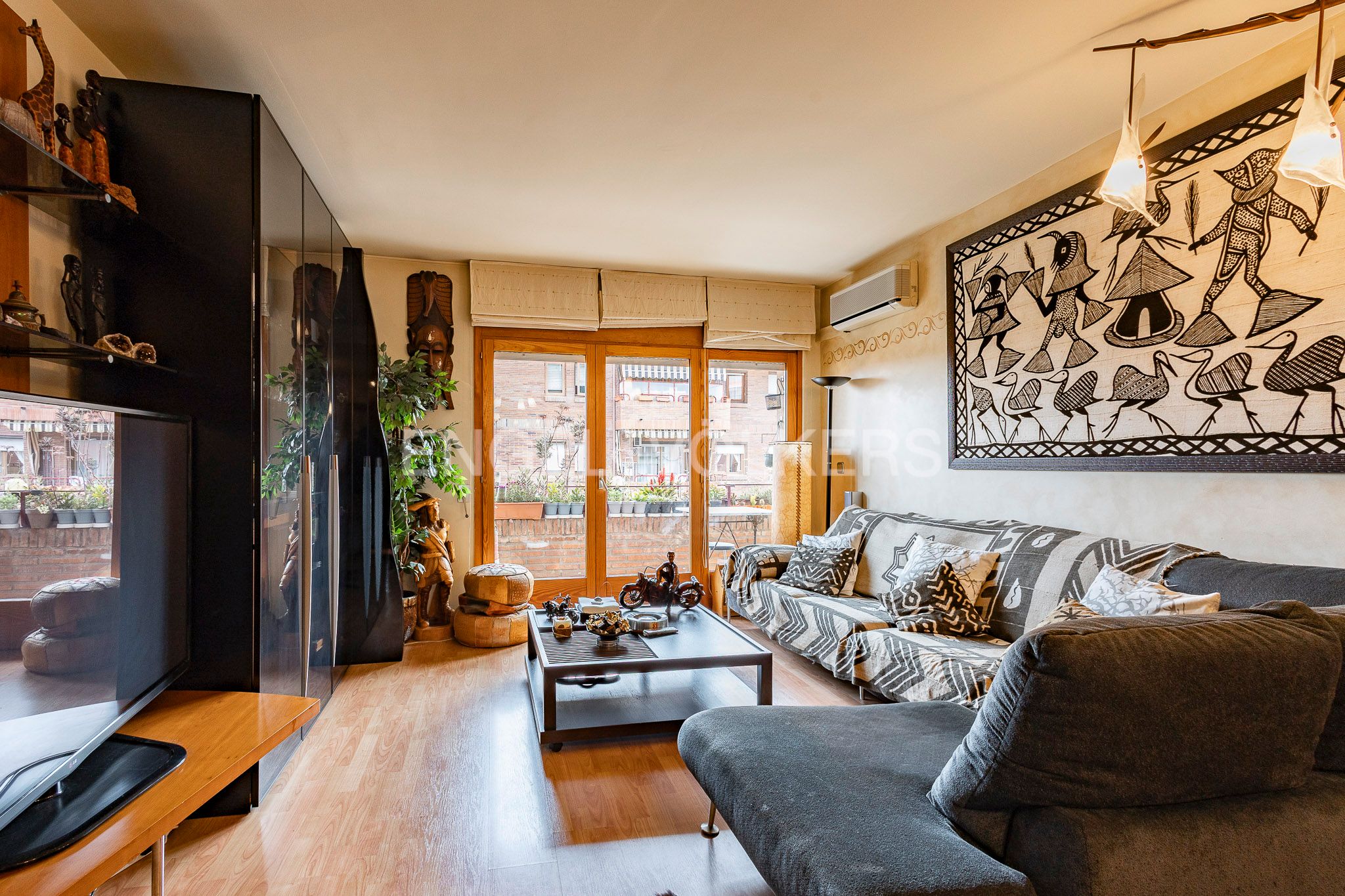 Sala d'estar de Apartament en venda en Sant Esteve Sesrovires amb Aire condicionat, Calefacció i Balcó