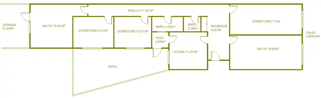 Flat for sale in A Coruña Capital   with Heating, Terrace and Furnished