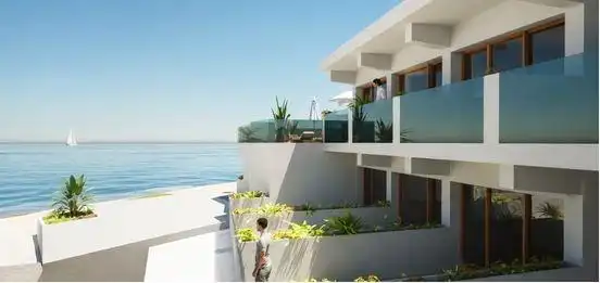 Vista exterior de Edifici en venda en Cala Bona