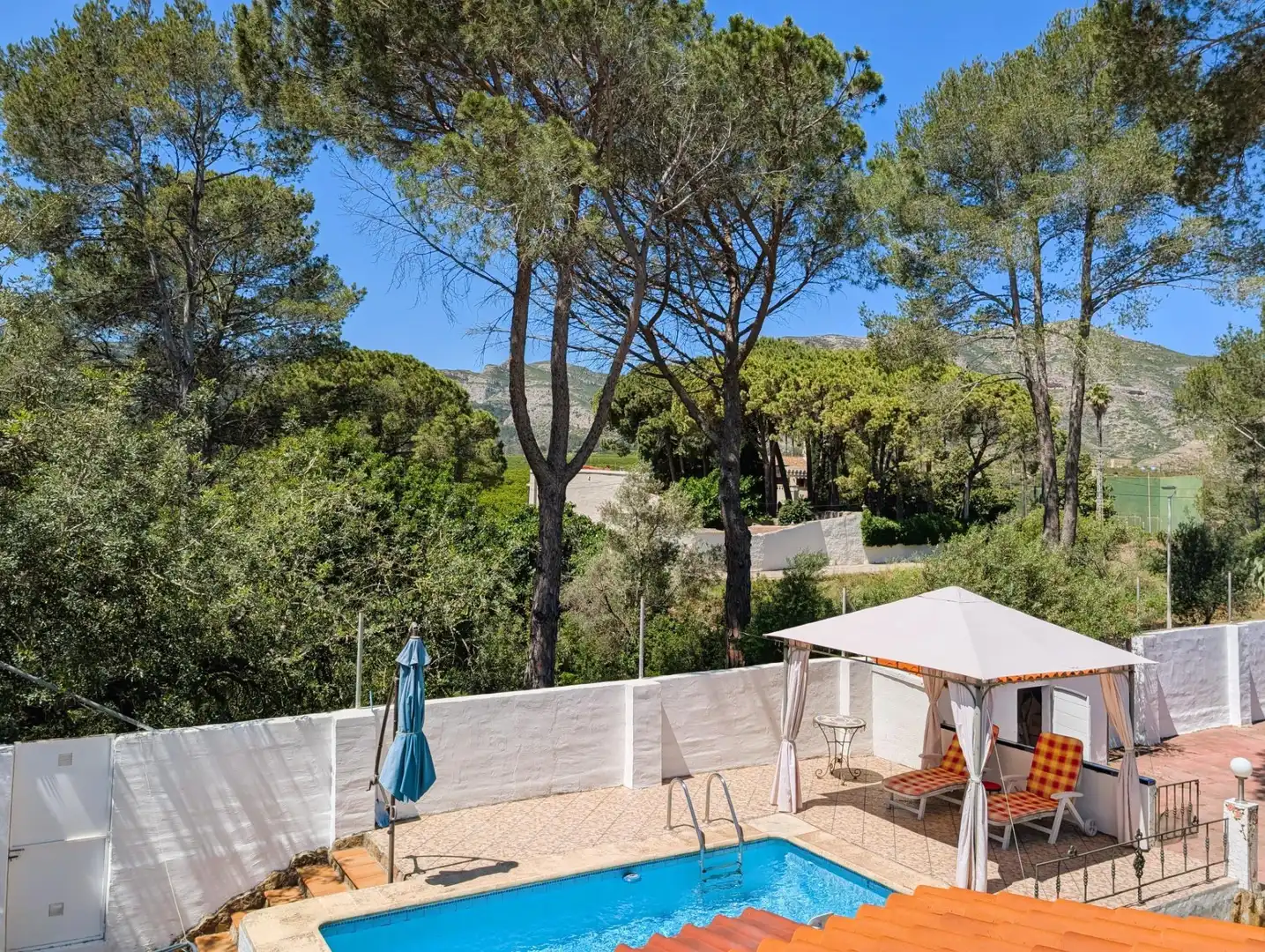 Terrassa de Casa o xalet en venda en Gandia amb Aire condicionat, Jardí privat i Terrassa