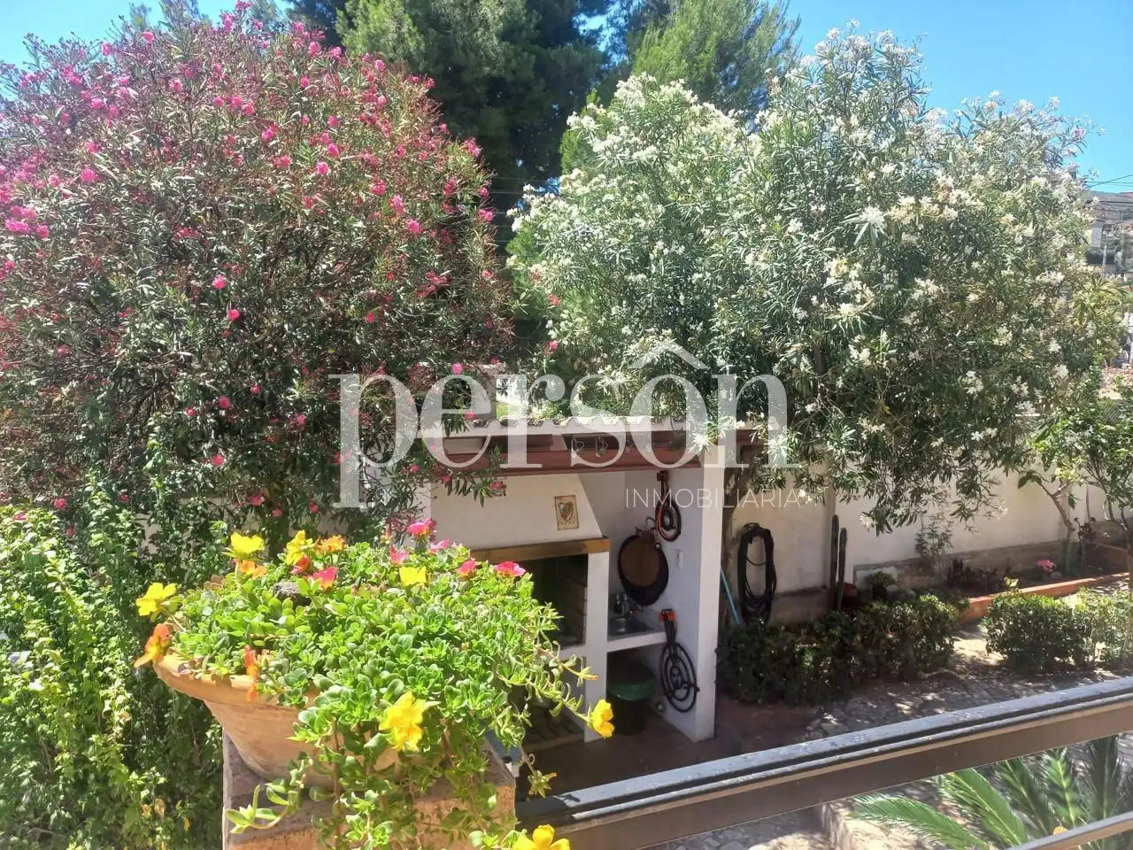 Terraza de Casa o chalet en venta en Chiva con Aire acondicionado, Jardín privado y Terraza