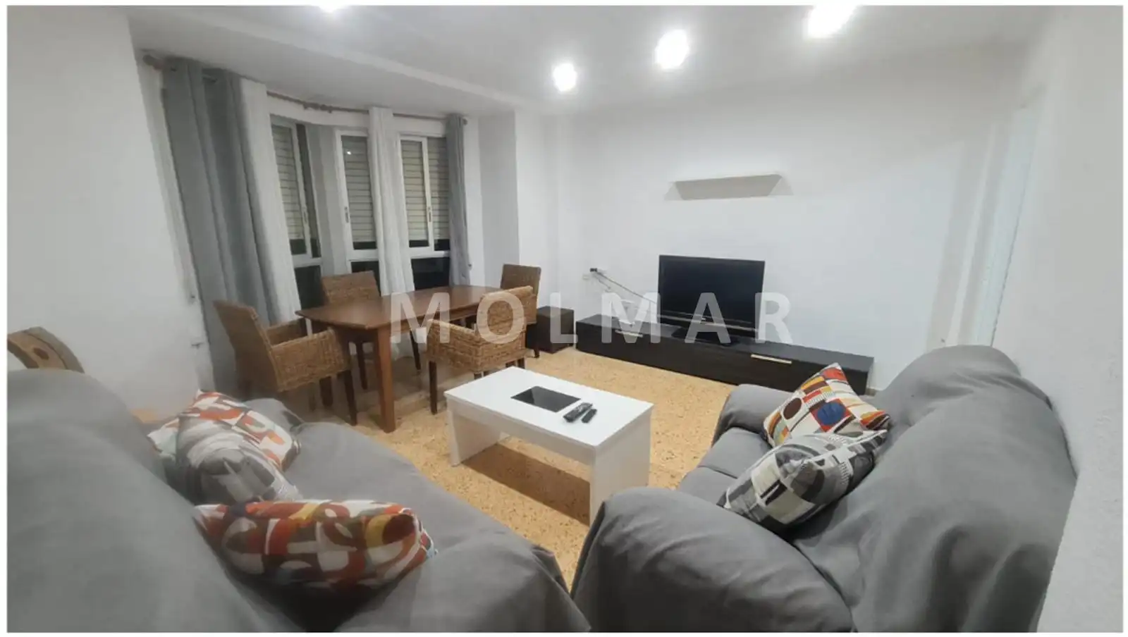 Sala d'estar de Pis en venda en Sueca amb Moblat