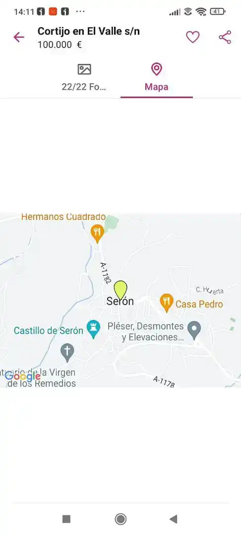 Vista exterior de Planta baja en venta en Serón con Jardín privado y Trastero