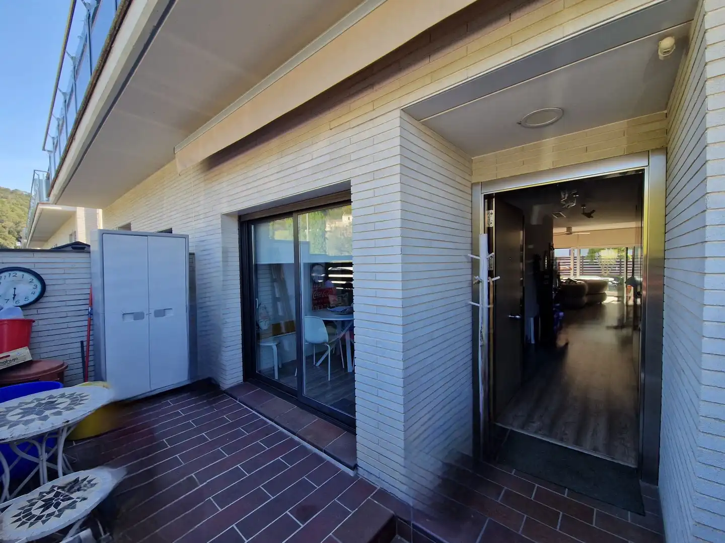 Vista exterior de Casa adosada en venta en Dosrius con Aire acondicionado, Calefacción y Piscina comunitaria