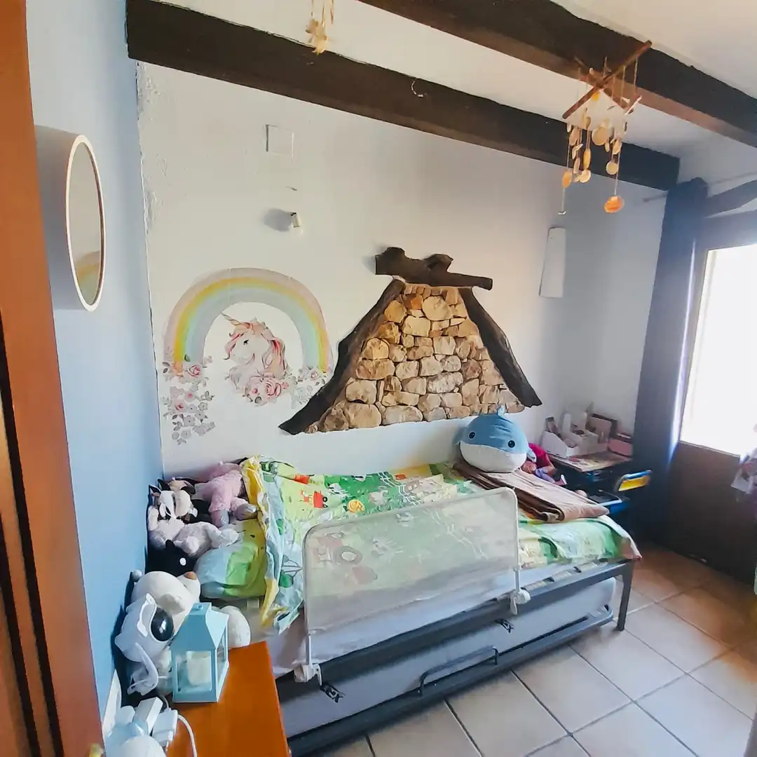 Schlafzimmer von Einfamilien-Reihenhaus zum Verkauf in Xaló mit Heizung, Terrasse und Abstellraum