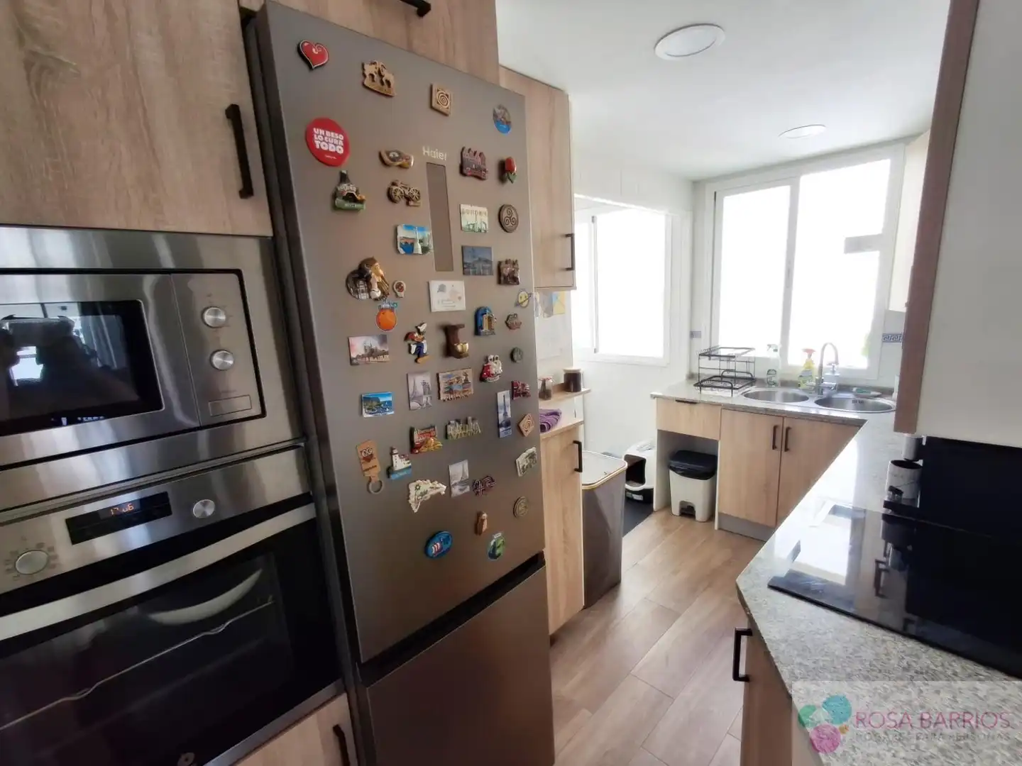 Kitchen of Flat for sale in Marbella  with Furnished and Community pool