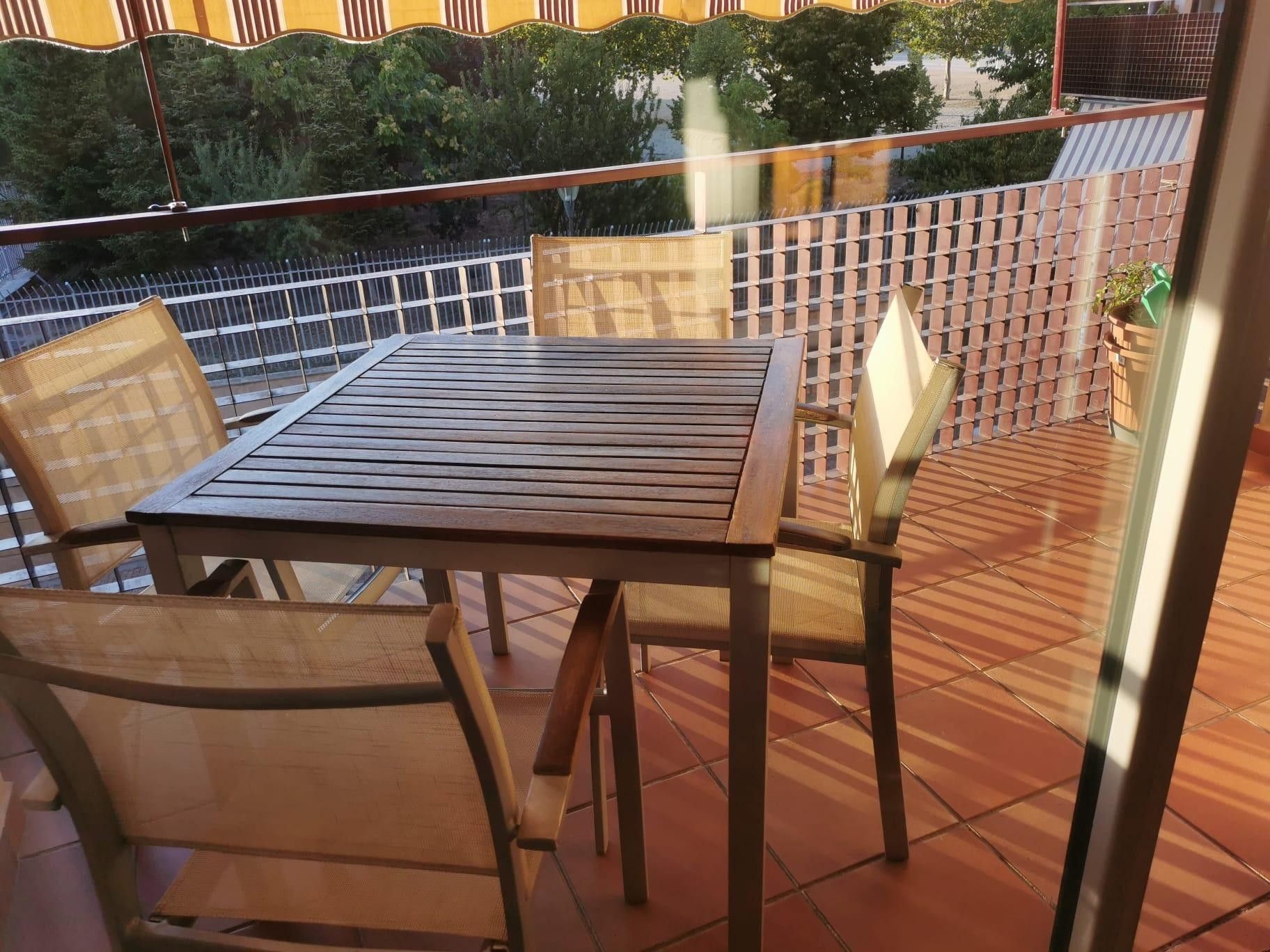 Terrace of Flat to rent in Salamanca Capital  with Air Conditioner, Heating and Terrace