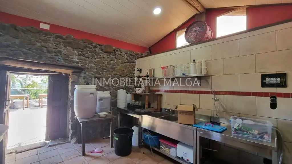 Cocina de Casa o chalet en venta en Colunga con Jardín privado, Parquet y Terraza