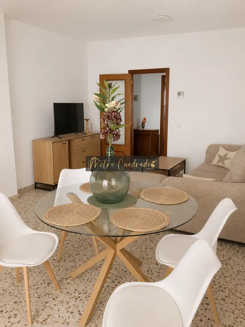 Dining room of Flat for rent in Mérida  with Air Conditioner, Terrace and Furnished