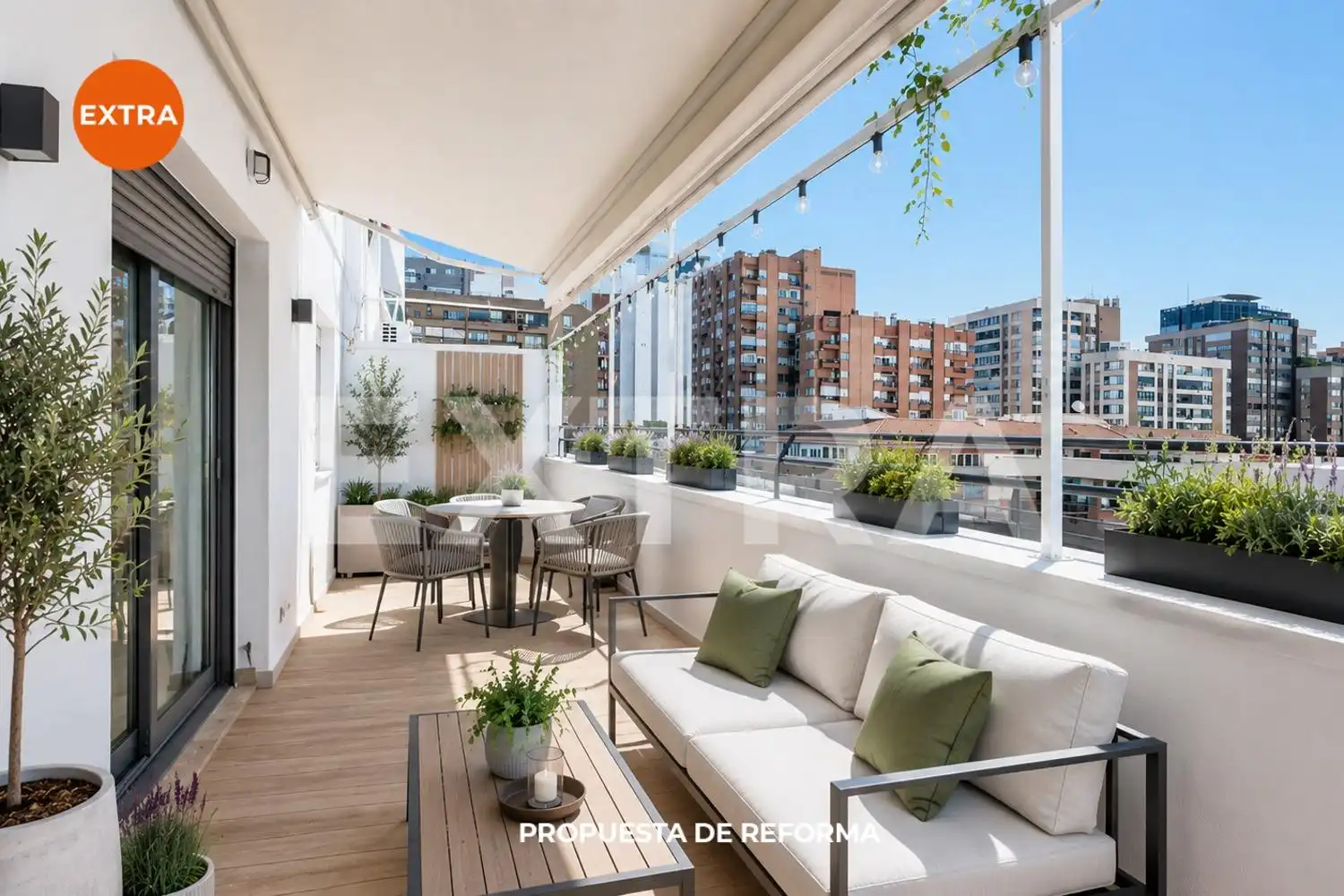 Terrassa de Àtic en venda en Madrid amb Calefacció i Parquet