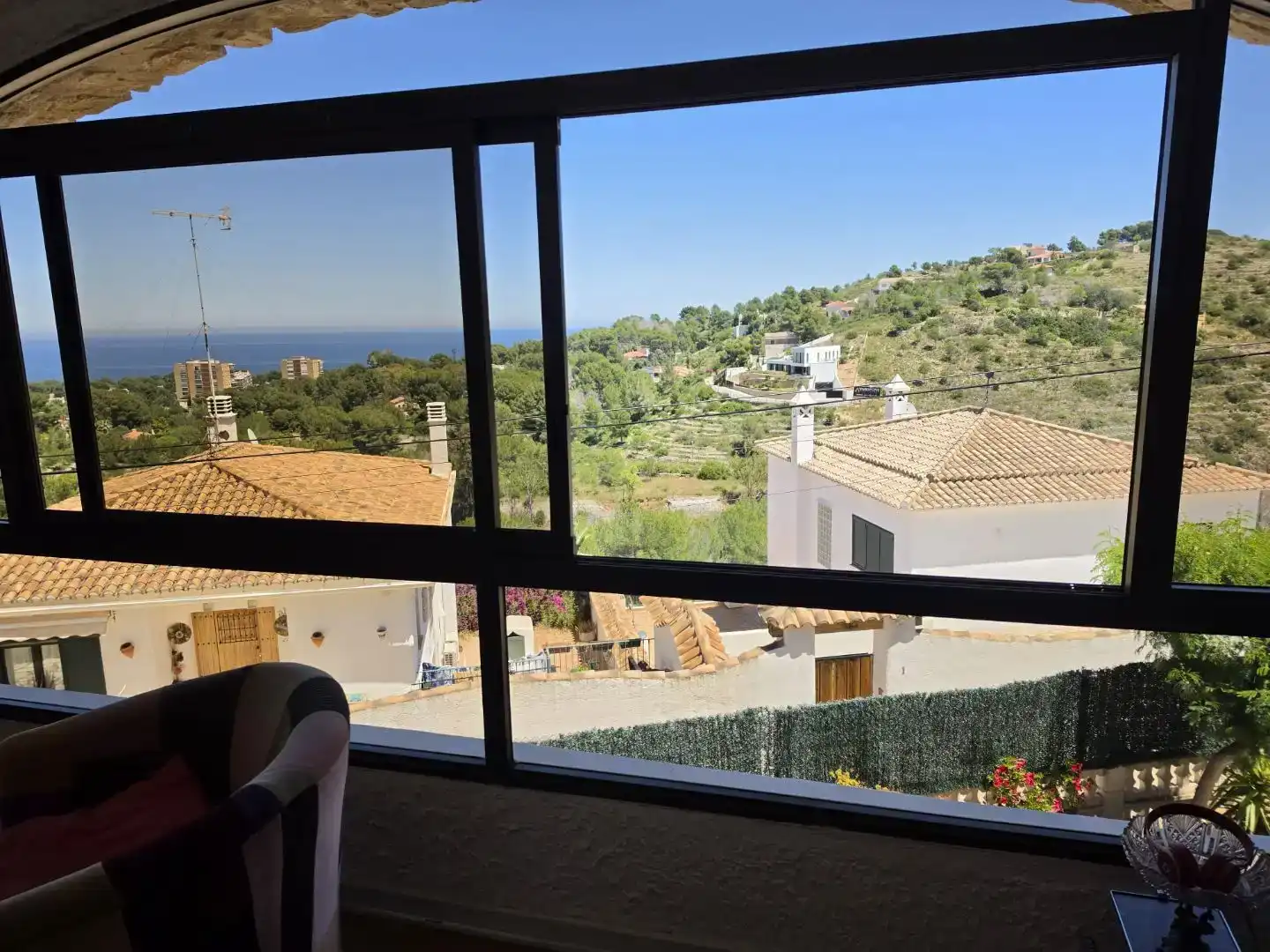 Vista exterior de Casa o chalet en venta en Dénia con Aire acondicionado, Jardín privado y Trastero